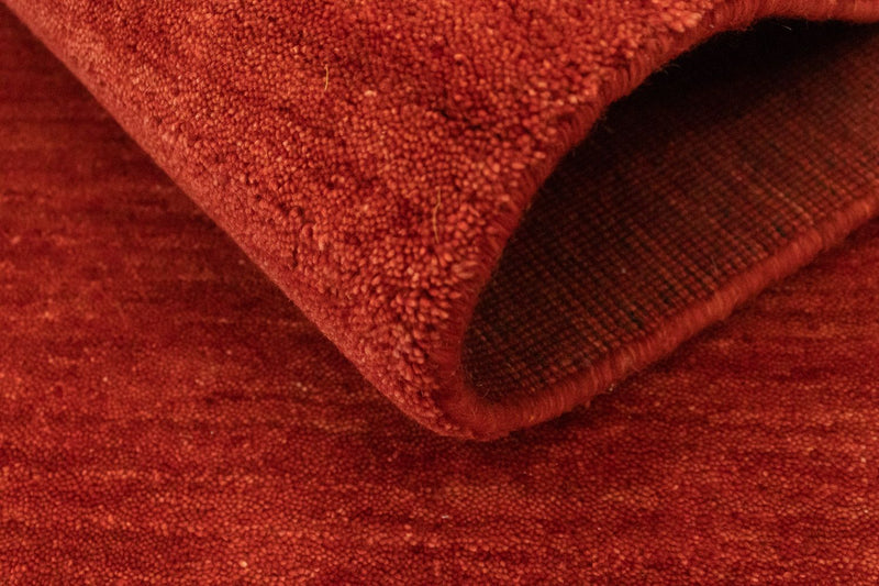 Biegacz Dywan Gabbeh - Miękki - 200 x 80 cm - czerwony