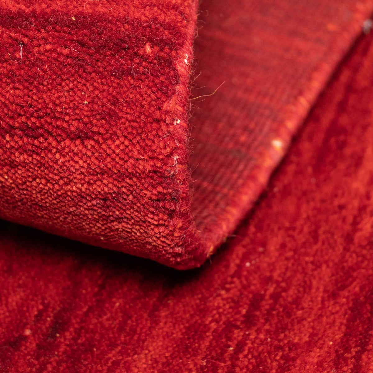 Dywan Gabbeh - Miękki - 180 x 120 cm - czerwony