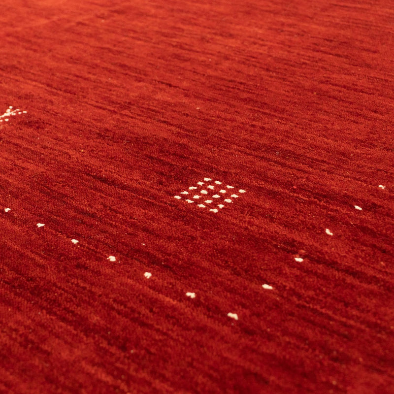 Dywan Gabbeh - Miękki - 200 x 140 cm - czerwony