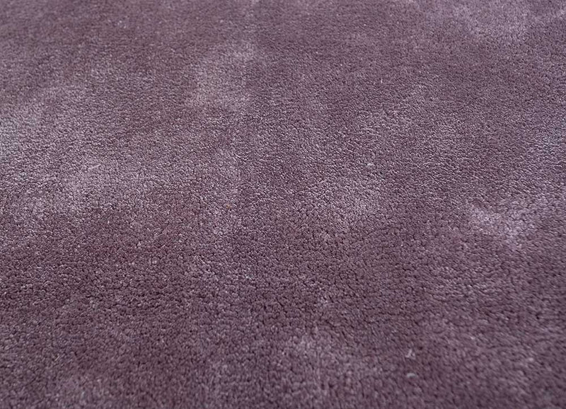 Designerski dywan okrągły  - 180 x 180 cm - fioletowy