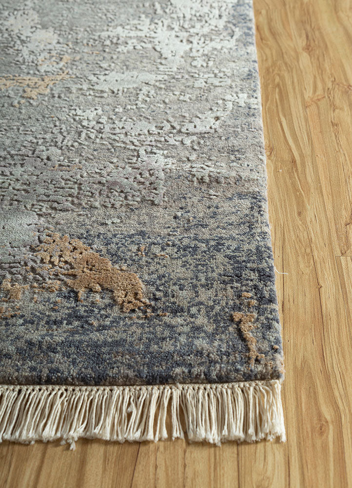 Biegacz Dywan wełniany - 360 x 75 cm - ciemnoszary