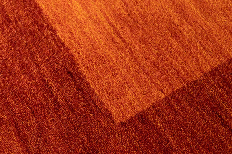 Dywan Gabbeh - Miękki - 160 x 90 cm - pomarańczowy