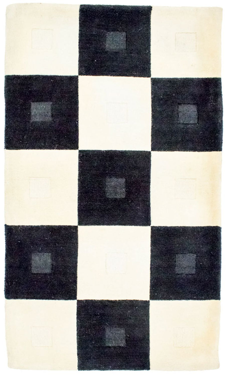 Dywan wełniany - 150 x 90 cm - wielokolorowy