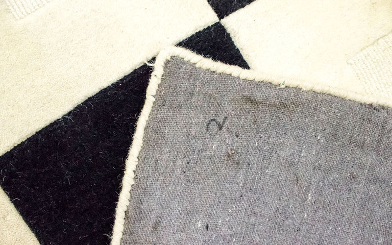 Dywan wełniany - 150 x 90 cm - wielokolorowy