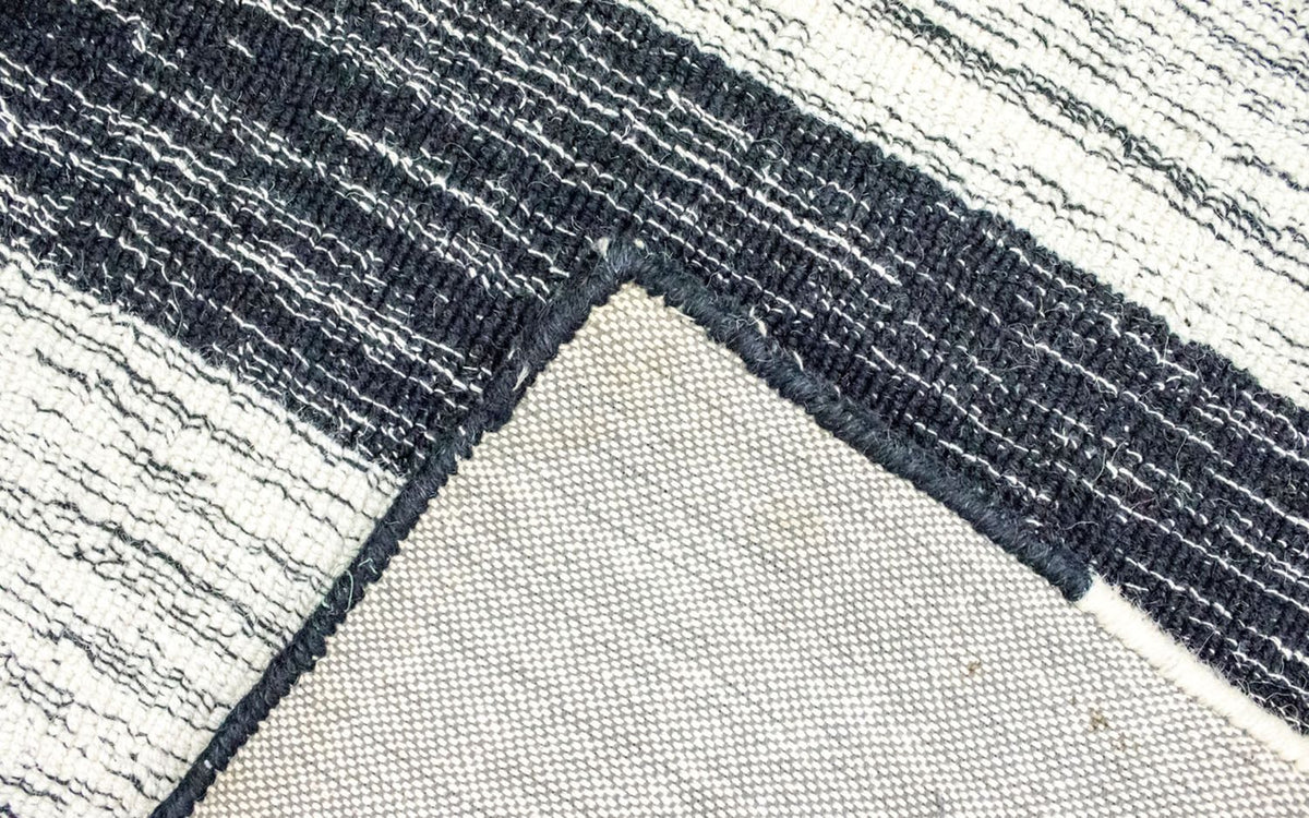 Dywan wełniany - 164 x 103 cm - wielokolorowy