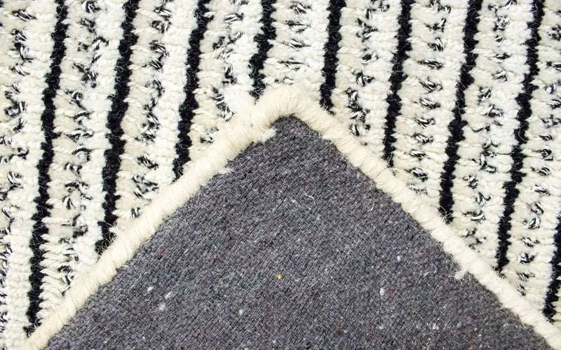 Dywan wełniany - 145 x 80 cm - wielokolorowy