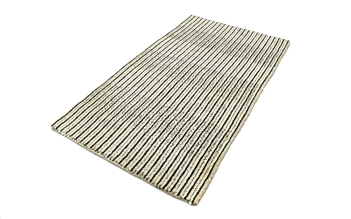 Dywan wełniany - 145 x 80 cm - wielokolorowy