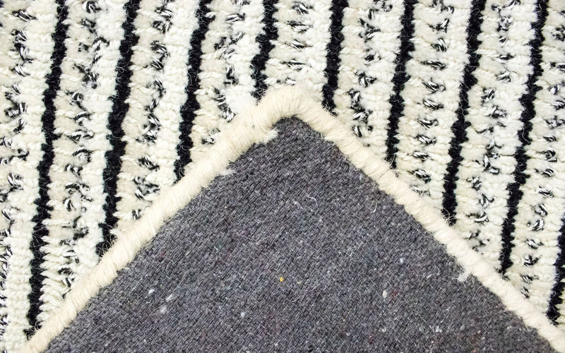 Dywan wełniany - 145 x 80 cm - wielokolorowy