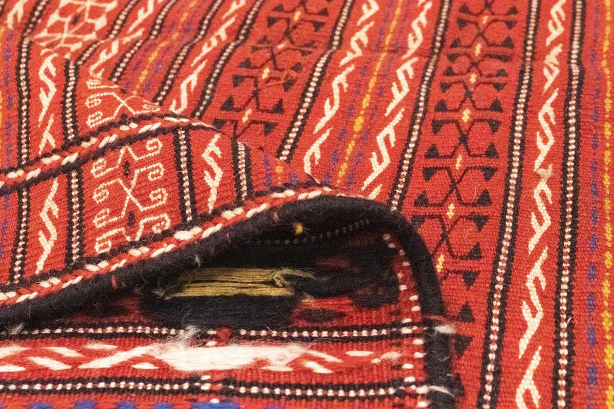 Dywan Kelim - Orientalny - 235 x 166 cm - pomarańczowy