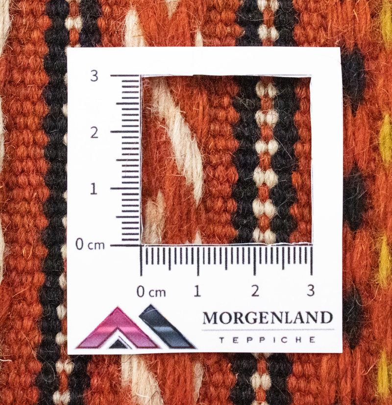 Dywan Kelim - Orientalny - 242 x 166 cm - brązowy