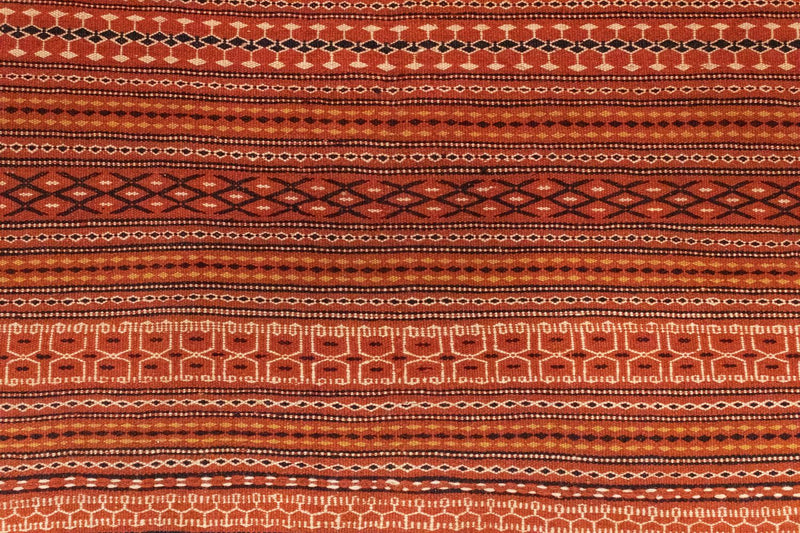 Dywan Kelim - Orientalny - 242 x 166 cm - brązowy