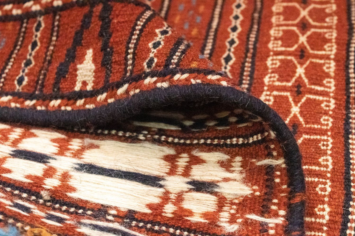 Dywan Kelim - Orientalny - 293 x 200 cm - brązowy