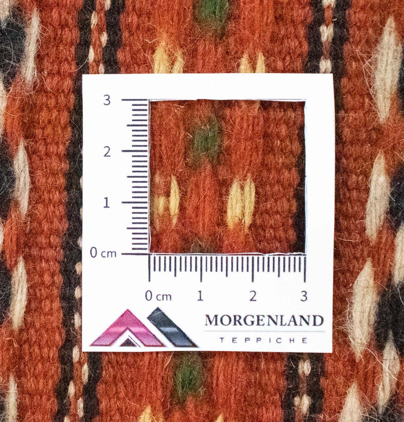 Dywan Kelim - Orientalny - 300 x 194 cm - pomarańczowy