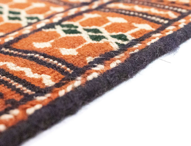 Dywan Kelim - Orientalny - 300 x 195 cm - brązowy