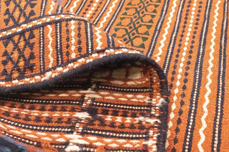 Dywan Kelim - Orientalny - 300 x 195 cm - brązowy