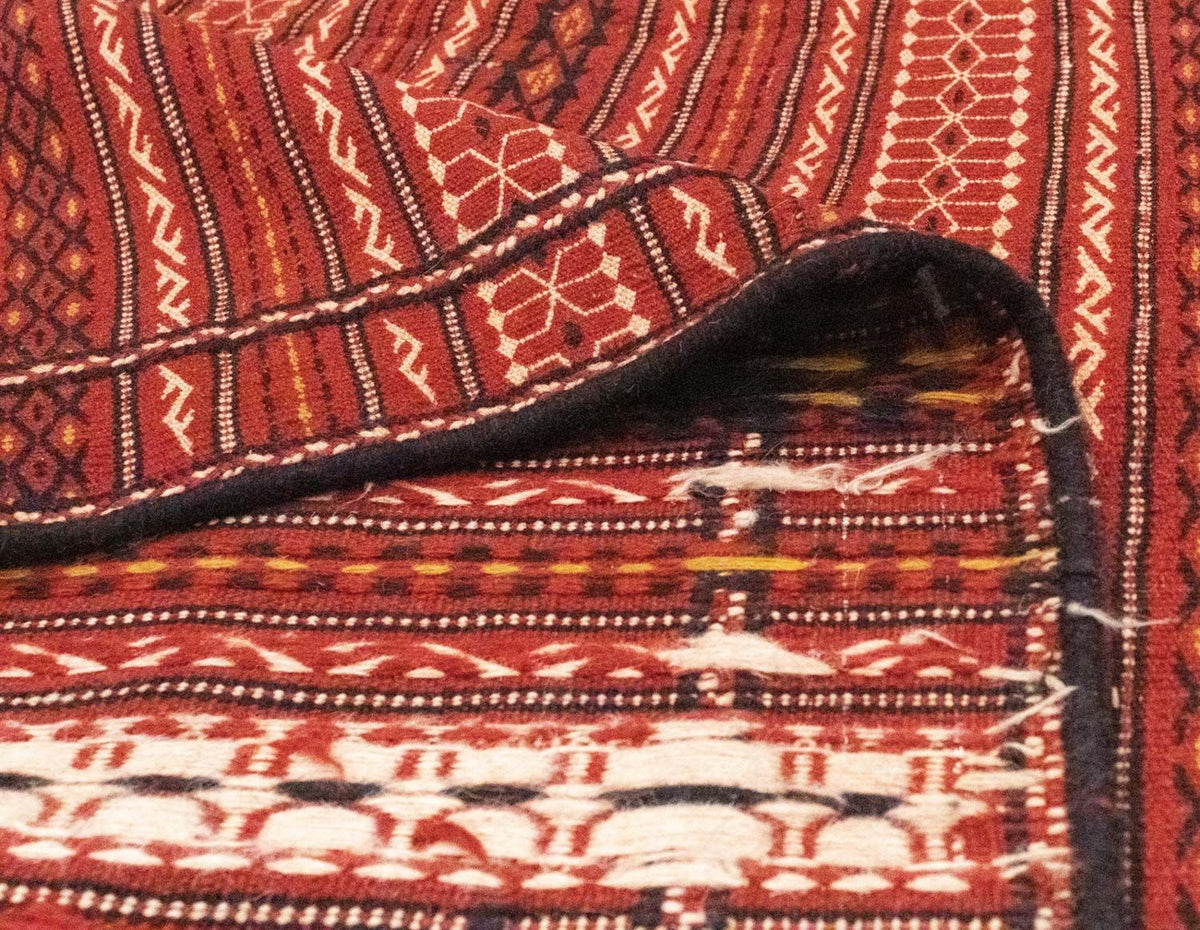 Dywan Kelim - Orientalny - 301 x 197 cm - czerwony