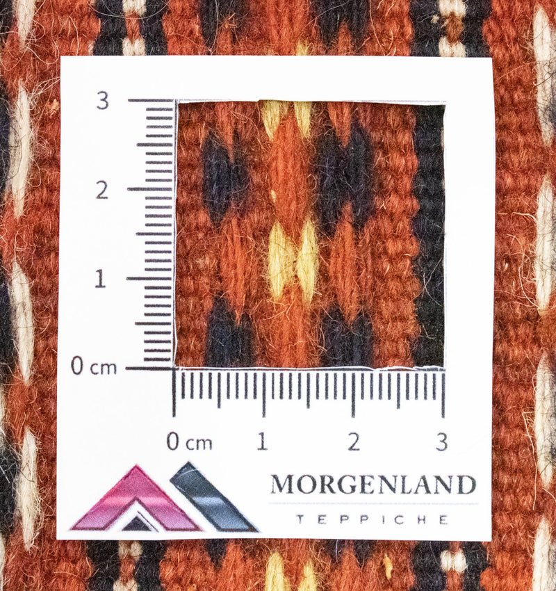 Dywan Kelim - Orientalny - 305 x 198 cm - pomarańczowy