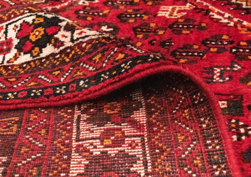 Perski dywan - Nomadyczny - 300 x 215 cm - czerwony