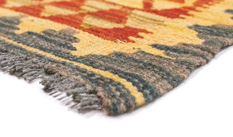 Dywan Kelim - Orientalny - 207 x 139 cm - wielokolorowy