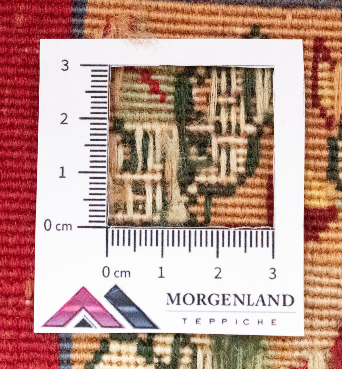 Perski dywan - Nomadyczny - 121 x 81 cm - czerwony