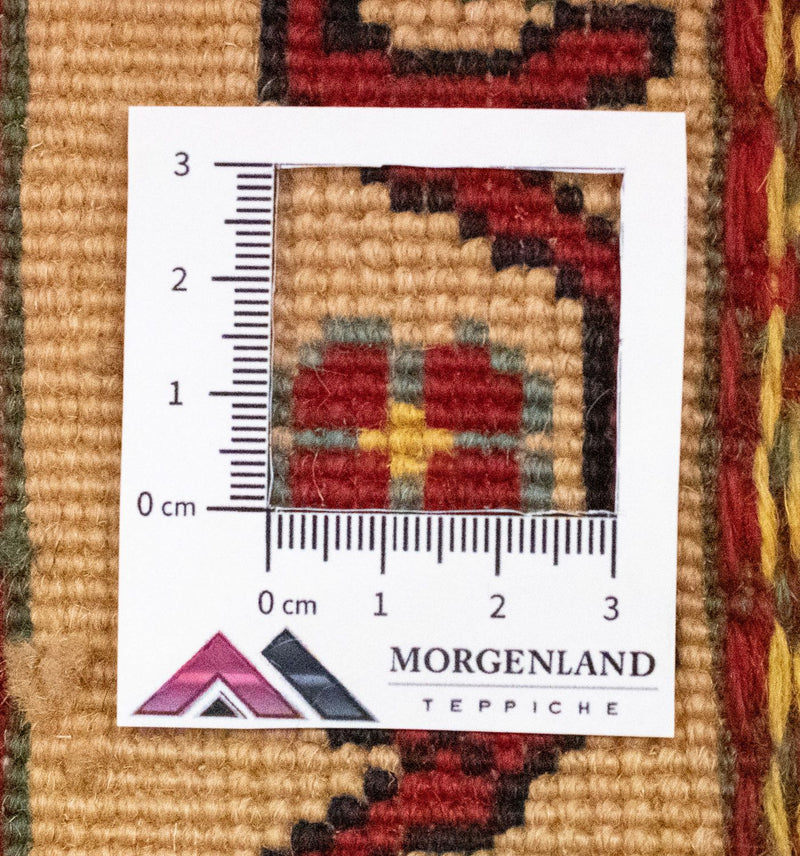 Perski dywan - Nomadyczny - 149 x 121 cm - czerwony