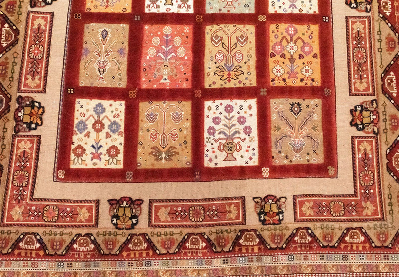 Perski dywan - Nomadyczny - 176 x 123 cm - brązowy