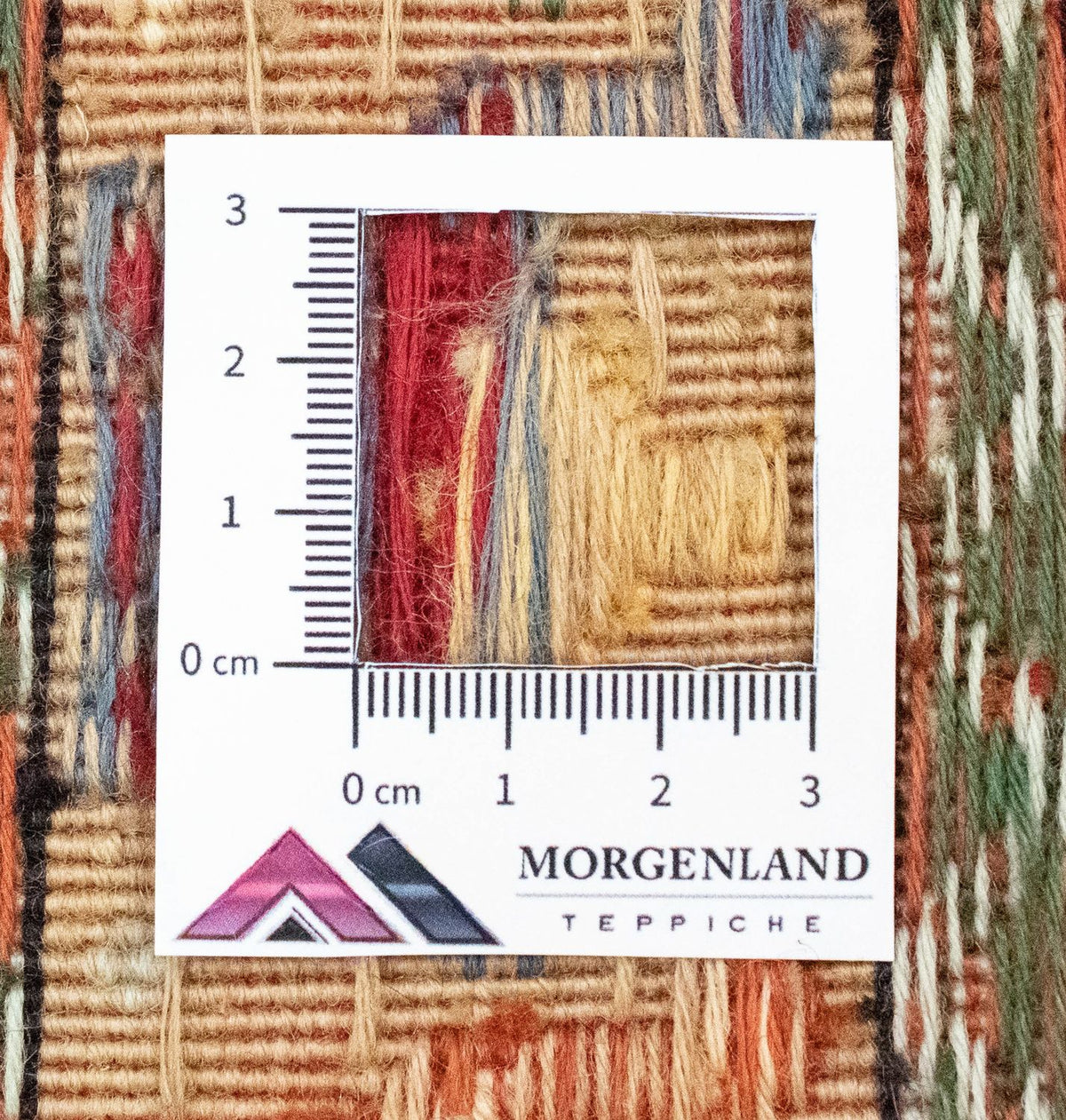 Perski dywan - Nomadyczny - 148 x 105 cm - czerwony