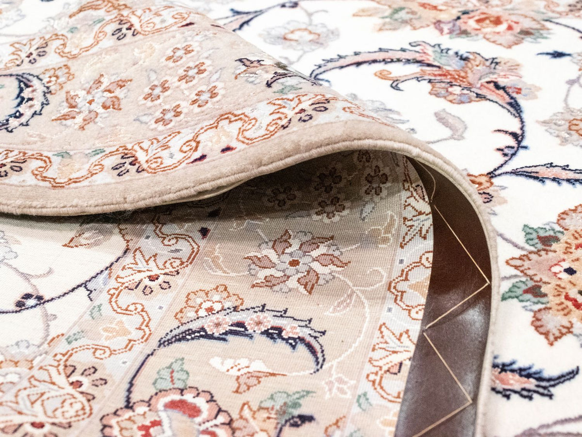 Dywan perski - Isfahan - Premium - 163 x 107 cm - beżowy