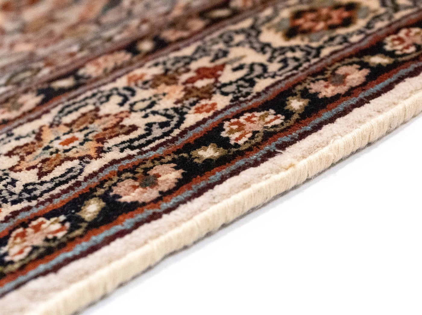 Jedwab kaszmirski Dywan 135x78cm - Dywan orientalny