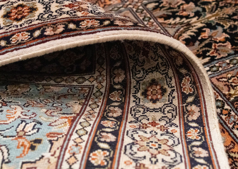 Jedwabny dywan - Kashmir Silk - 135 x 78 cm - wielokolorowy
