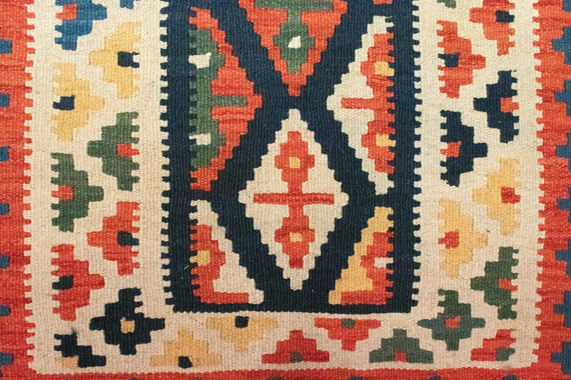 Dywan Kelim - Orientalny - 90 x 65 cm - beżowy