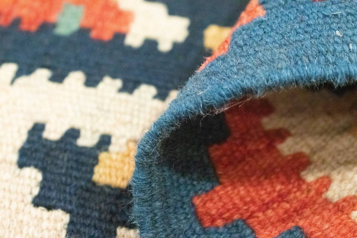 Dywan Kelim - Orientalny - 90 x 65 cm - beżowy