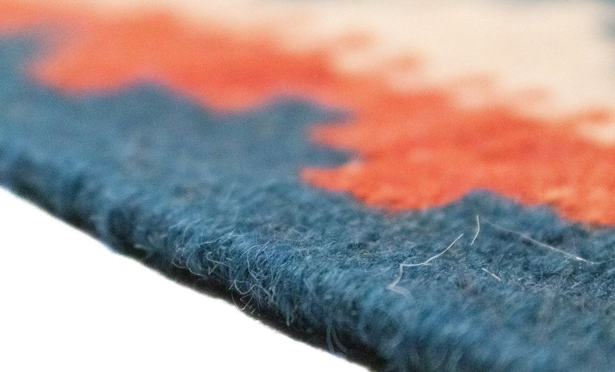 Dywan Kelim - Orientalny - 87 x 60 cm - beżowy