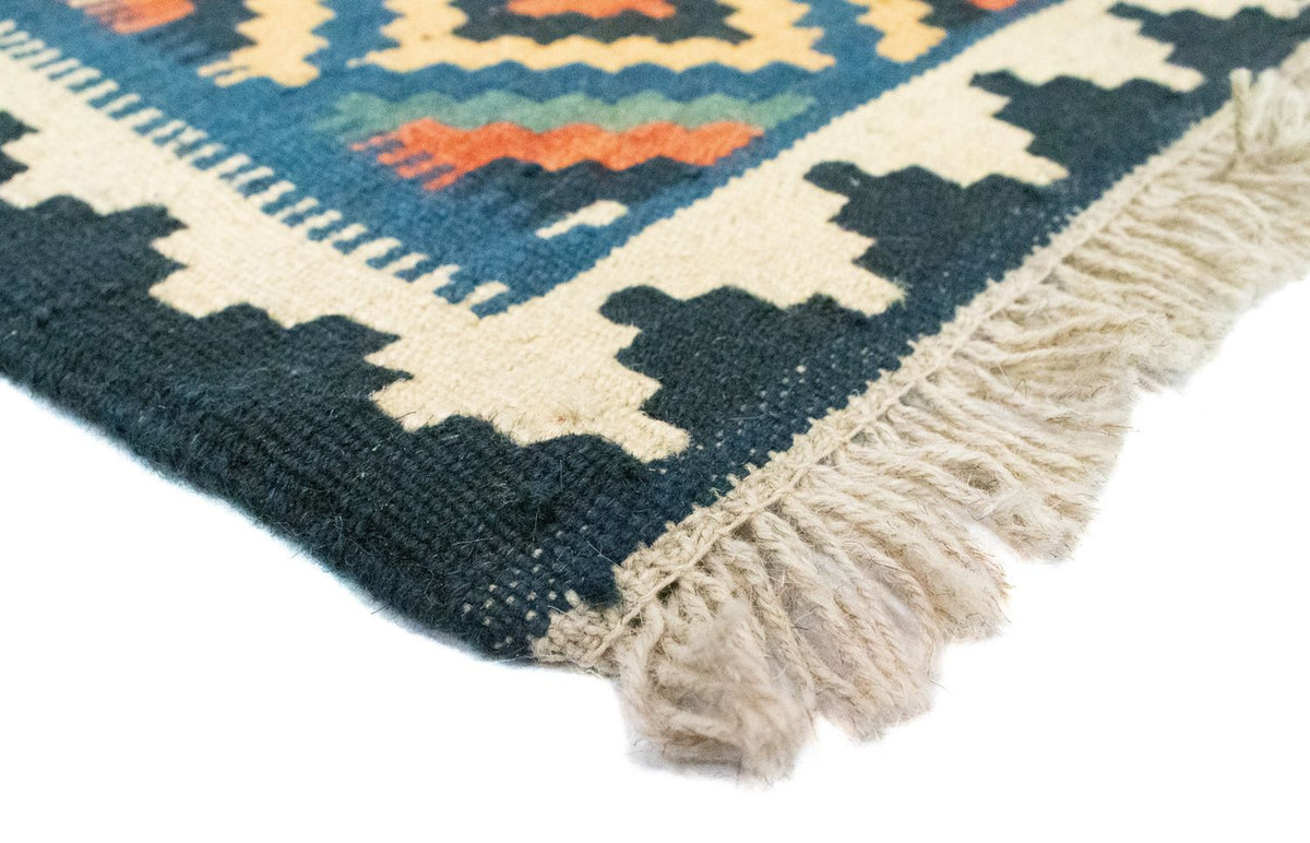 Dywan Kelim - Orientalny - 90 x 60 cm - niebieski