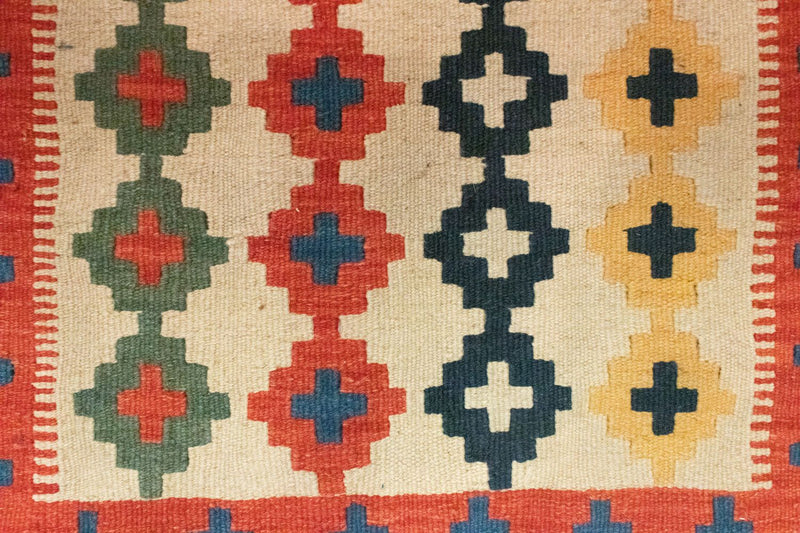 Dywan Kelim - Orientalny - 90 x 60 cm - beżowy