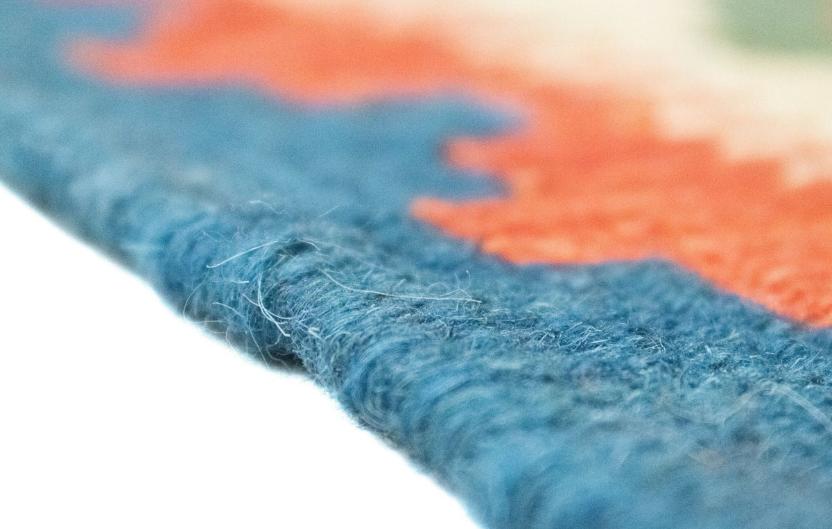 Dywan Kelim - Orientalny - 90 x 60 cm - beżowy