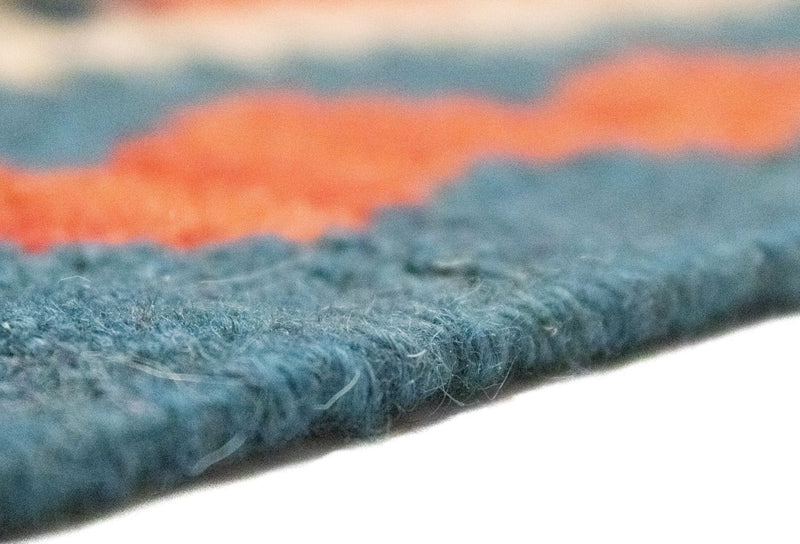 Dywan Kelim - Orientalny - 90 x 64 cm - beżowy