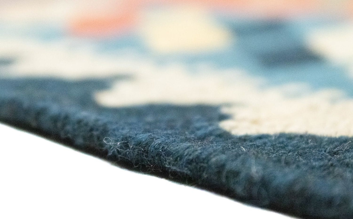 Dywan Kelim - Orientalny - 87 x 60 cm - niebieski