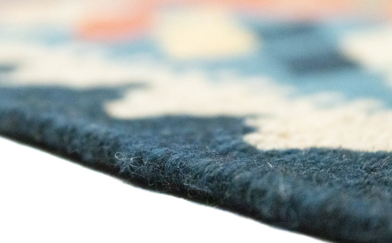 Dywan Kelim - Orientalny - 87 x 60 cm - niebieski