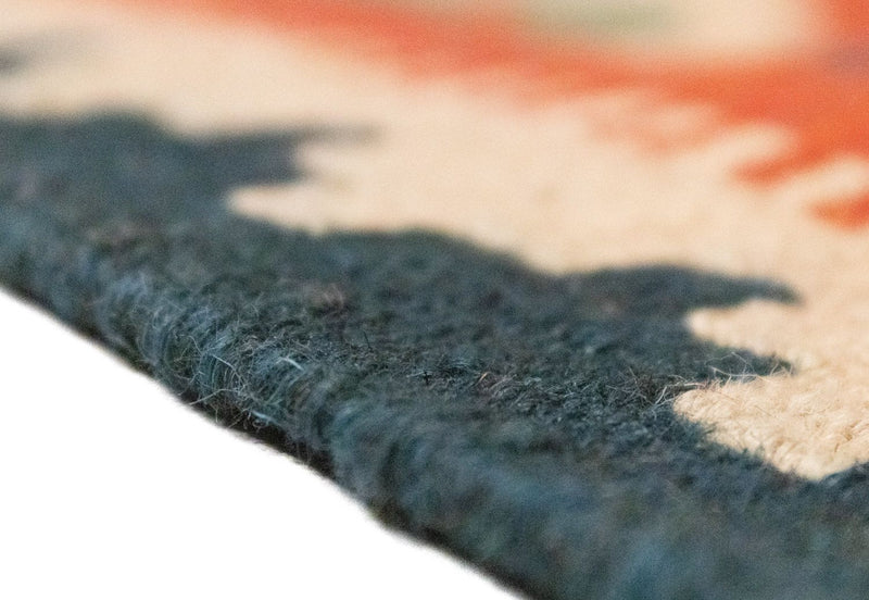 Dywan Kelim - Orientalny - 92 x 62 cm - wielokolorowy