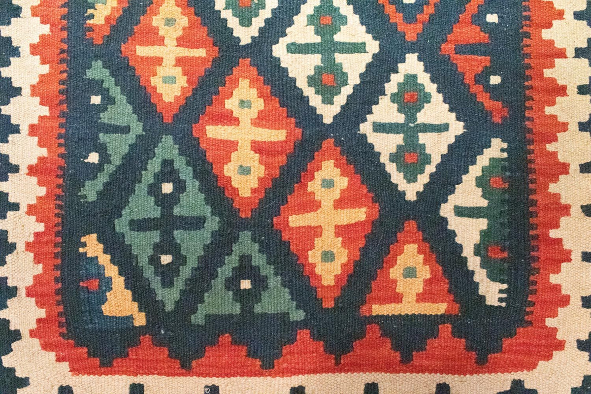 Dywan Kelim - Orientalny - 95 x 70 cm - wielokolorowy