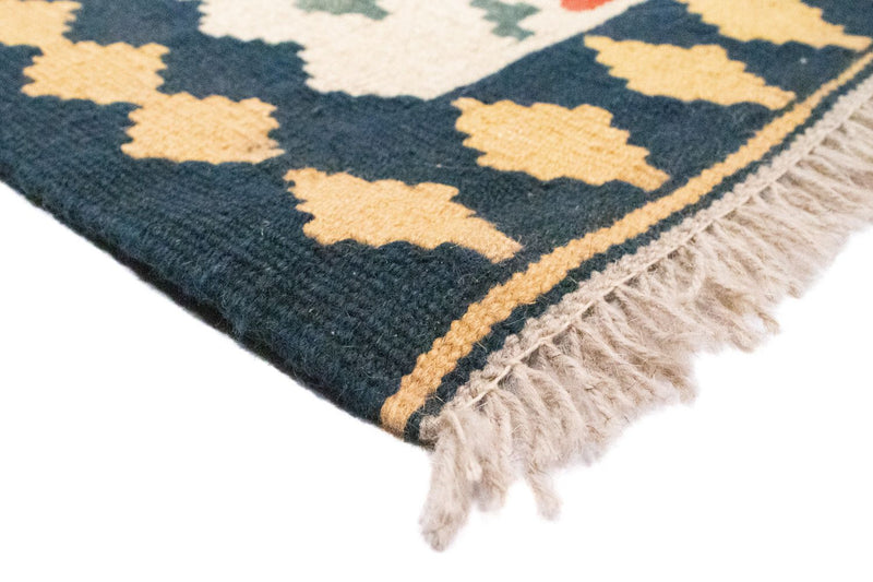 Dywan Kelim - Orientalny - 97 x 66 cm - beżowy