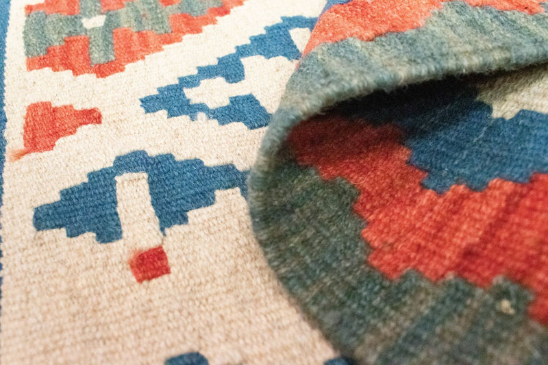 Dywan Kelim - Orientalny - 90 x 65 cm - beżowy