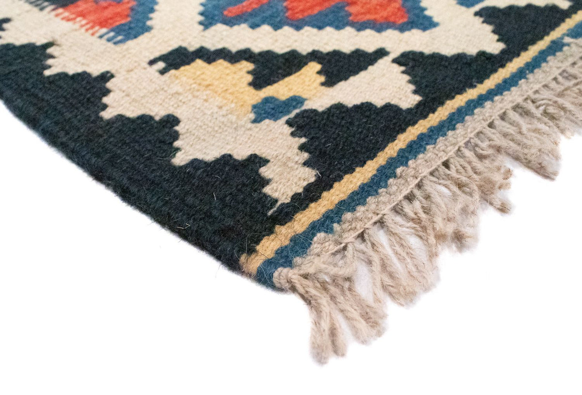 Dywan Kelim - Orientalny - 88 x 63 cm - beżowy