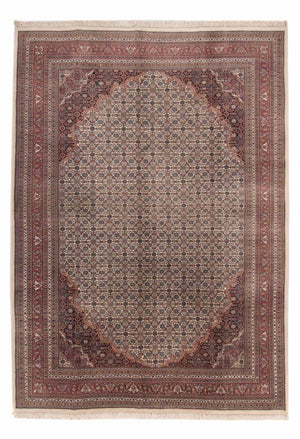 Orientalny dywan - Bijar - Indus - 347 x 243 cm - beżowy