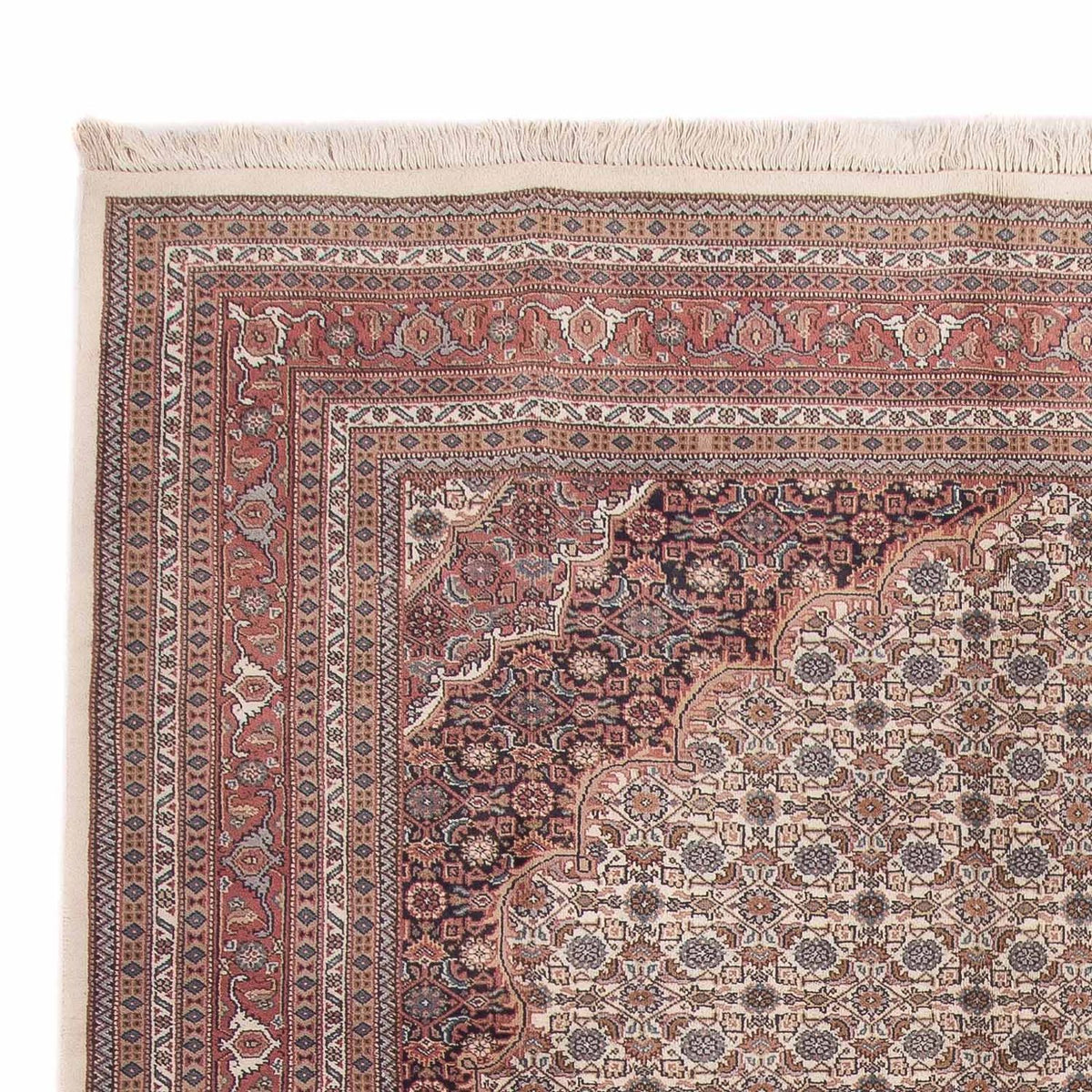 Orientalny dywan - Bijar - Indus - 347 x 243 cm - beżowy