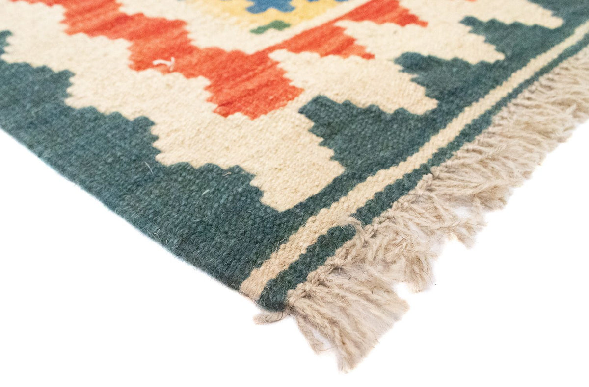 Dywan Kelim - Orientalny - 89 x 67 cm - beżowy