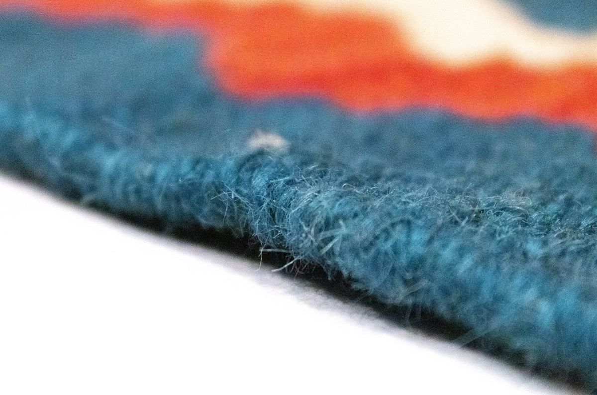 Dywan Kelim - Orientalny - 95 x 64 cm - wielokolorowy