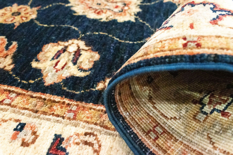 Biegacz Dywan Zieglera - 298 x 81 cm - niebieski