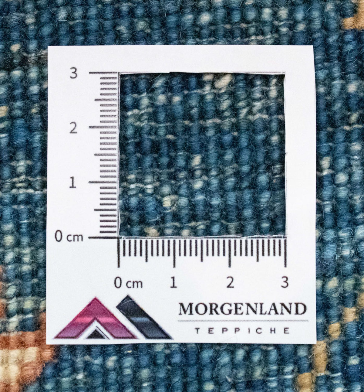 Biegacz Dywan Zieglera - 303 x 84 cm - niebieski